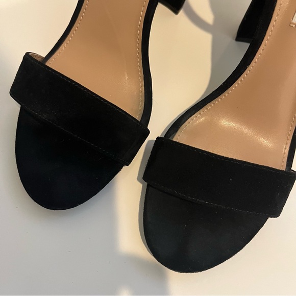 Steve Madden Carrson Suede Block Heels - Picture 8 of 14